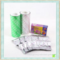 Printed flexible roll film for mosquito-repellent incense packaging film